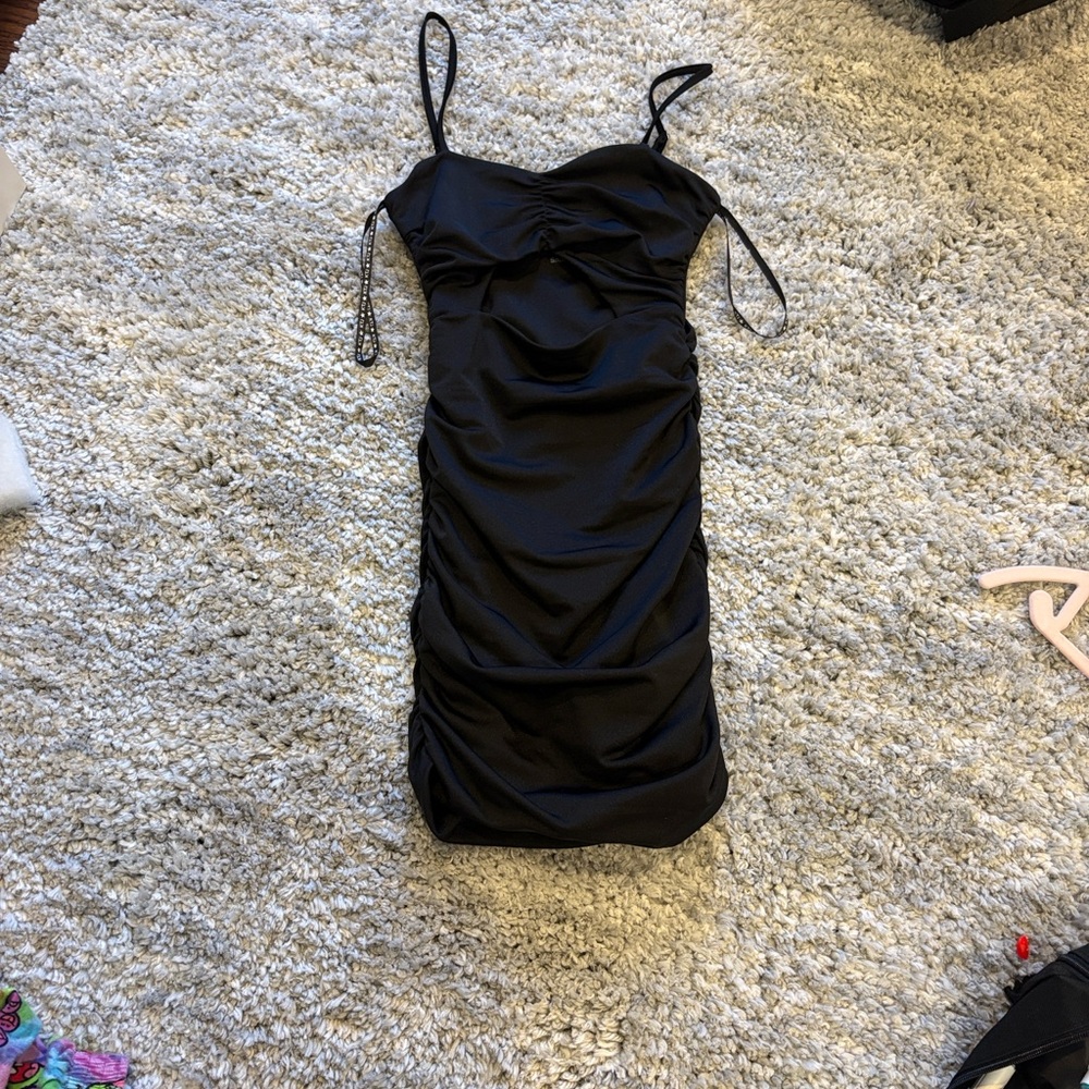 Katie J NYC Black Mini Dress
